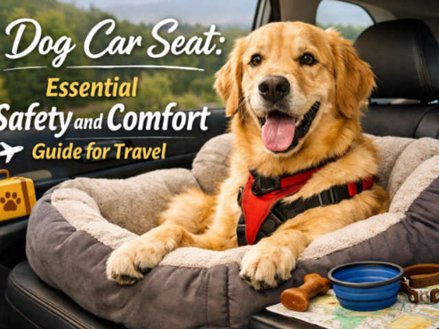 Comfort Guide for Travel: Dog Car Seat