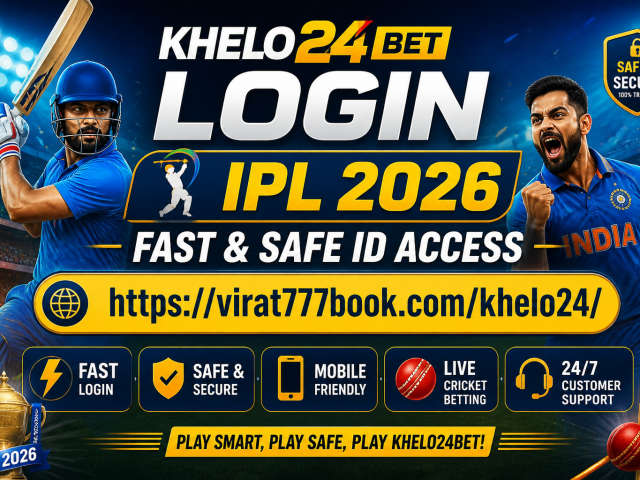 Khelo24Bet Login – IPL 2026 Fast & Safe ID Access