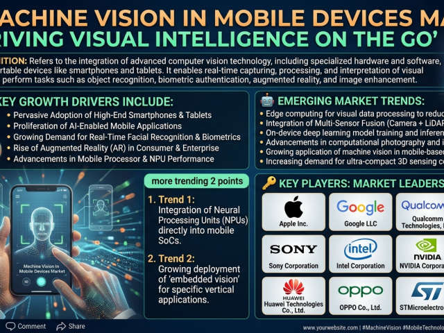 Machine Vision In Mobile Devices Market Size, Share and Trends