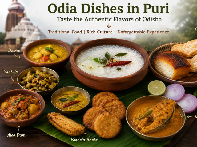 Best Places to Enjoy Traditional Odia Food in Puri!