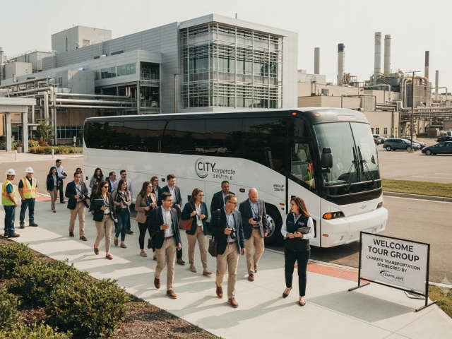 Why Charter Buses Are Ideal for Factory and Plant Tour Groups