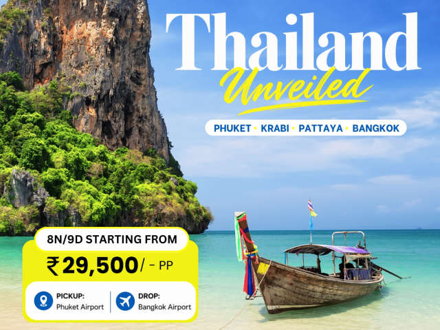 Thailand Tour from Kolkata