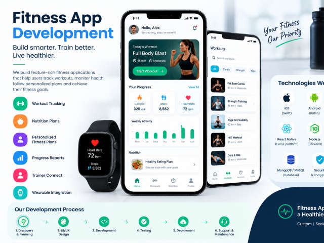 Top Fitness App Development Companies in UK: Services, Features, Technologies & Business Solutions