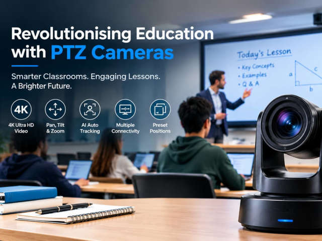 How to Choose the Right PTZ Camera for Modern Education