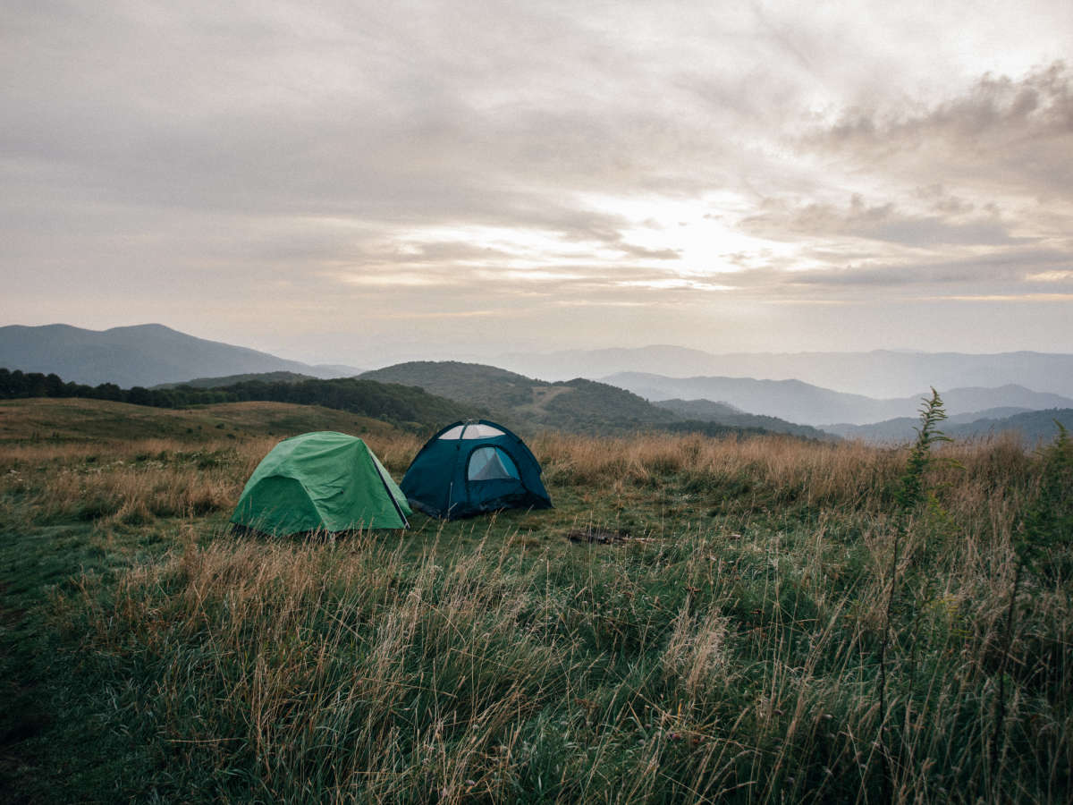 Camping on Max Patch (NC)