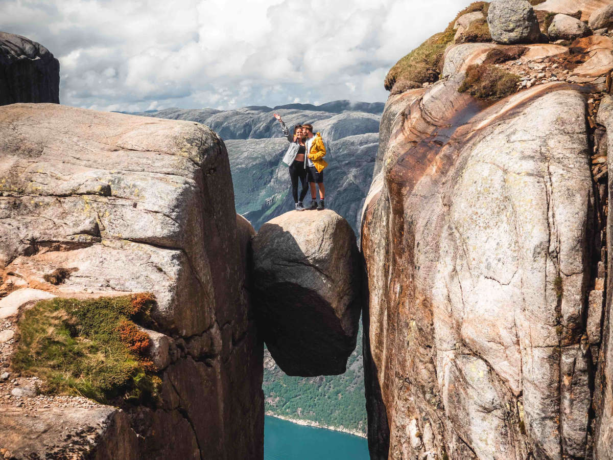 Conquering the Kjerag Boulder Hike