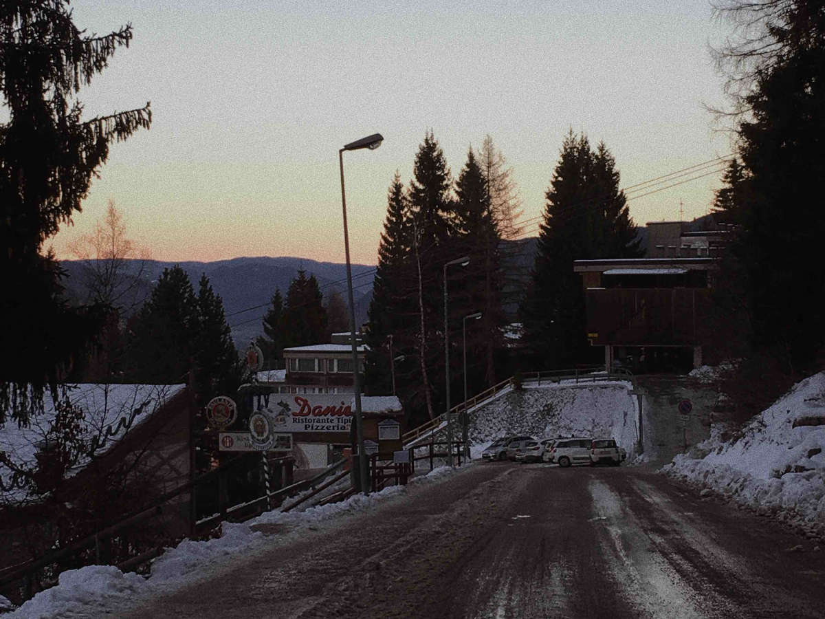 Snowy mountain