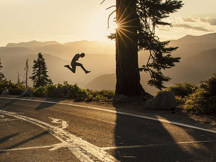 Sunrise at Glacier Point