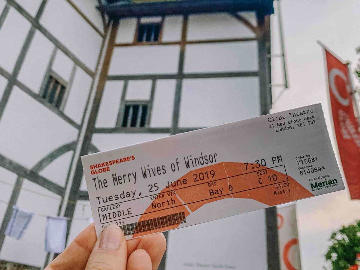 Seeing a Shakespeare Play at The Globe