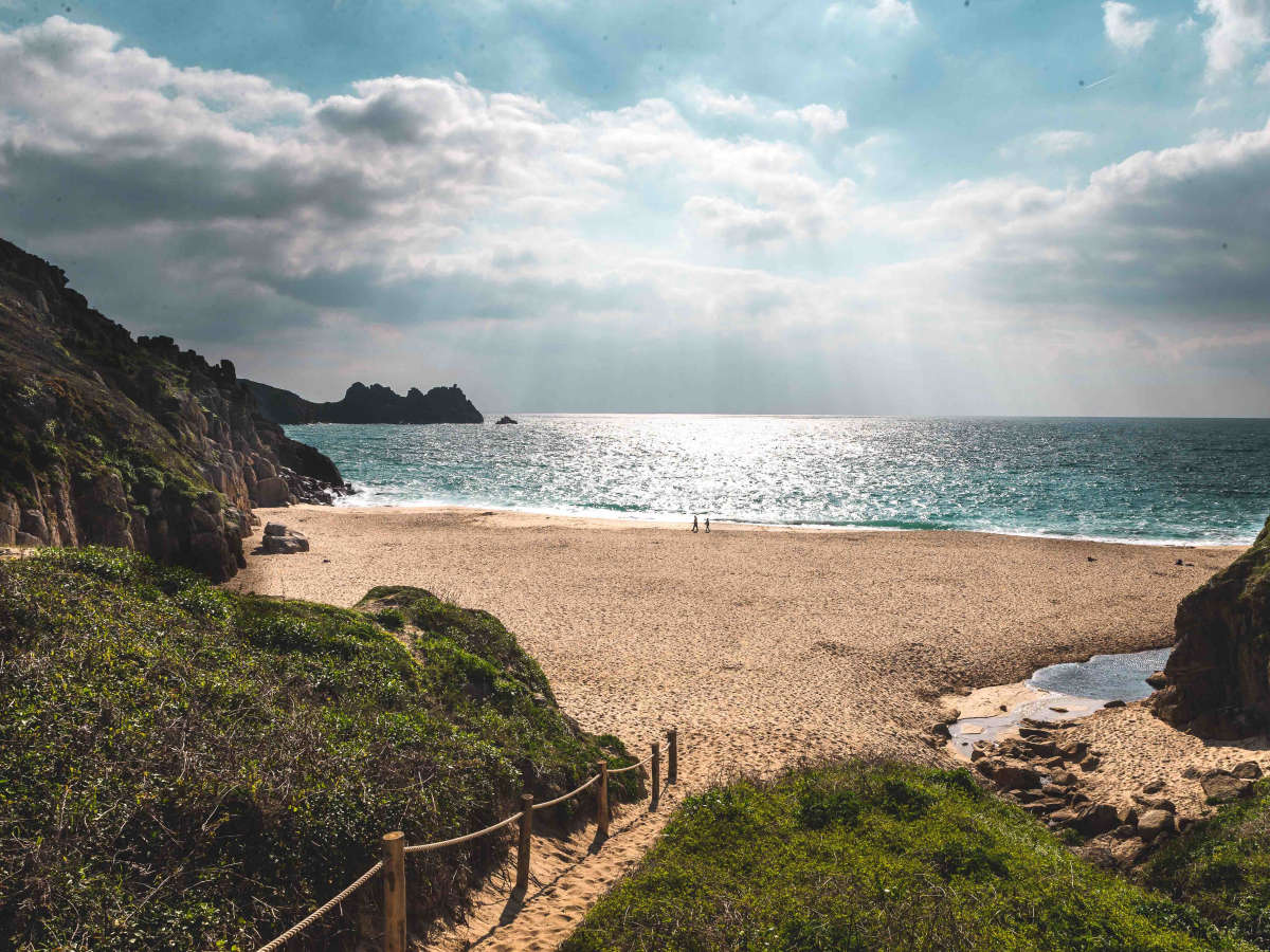 Cornwall - Porthcurno Beach