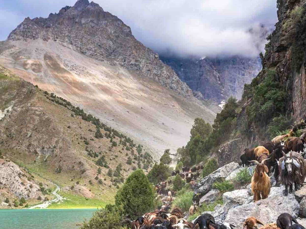 Fan mountains, Tajikistan.
