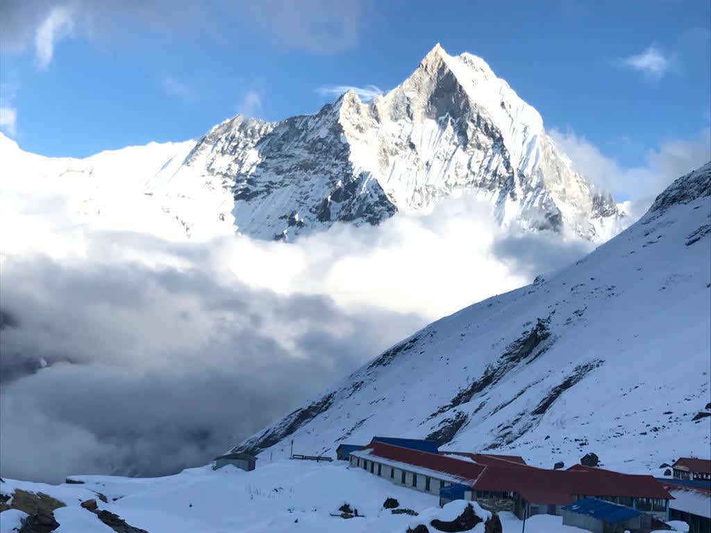 Hot Shower and Laundry on Annapurna Base Camp Trek