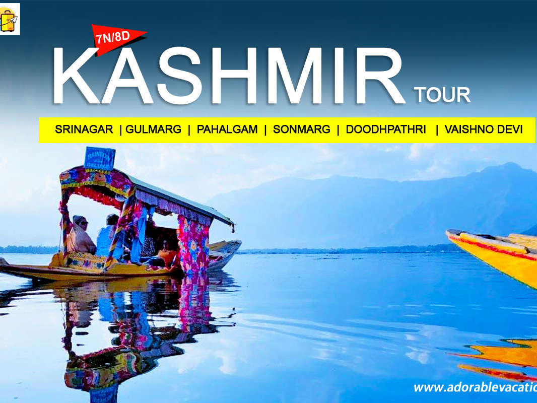 Kashmir Package Tour from Srinagar