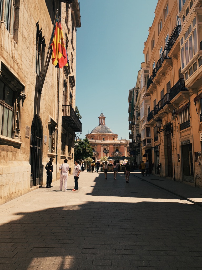 Hero Traveler Valencia Plaza De La Virgen