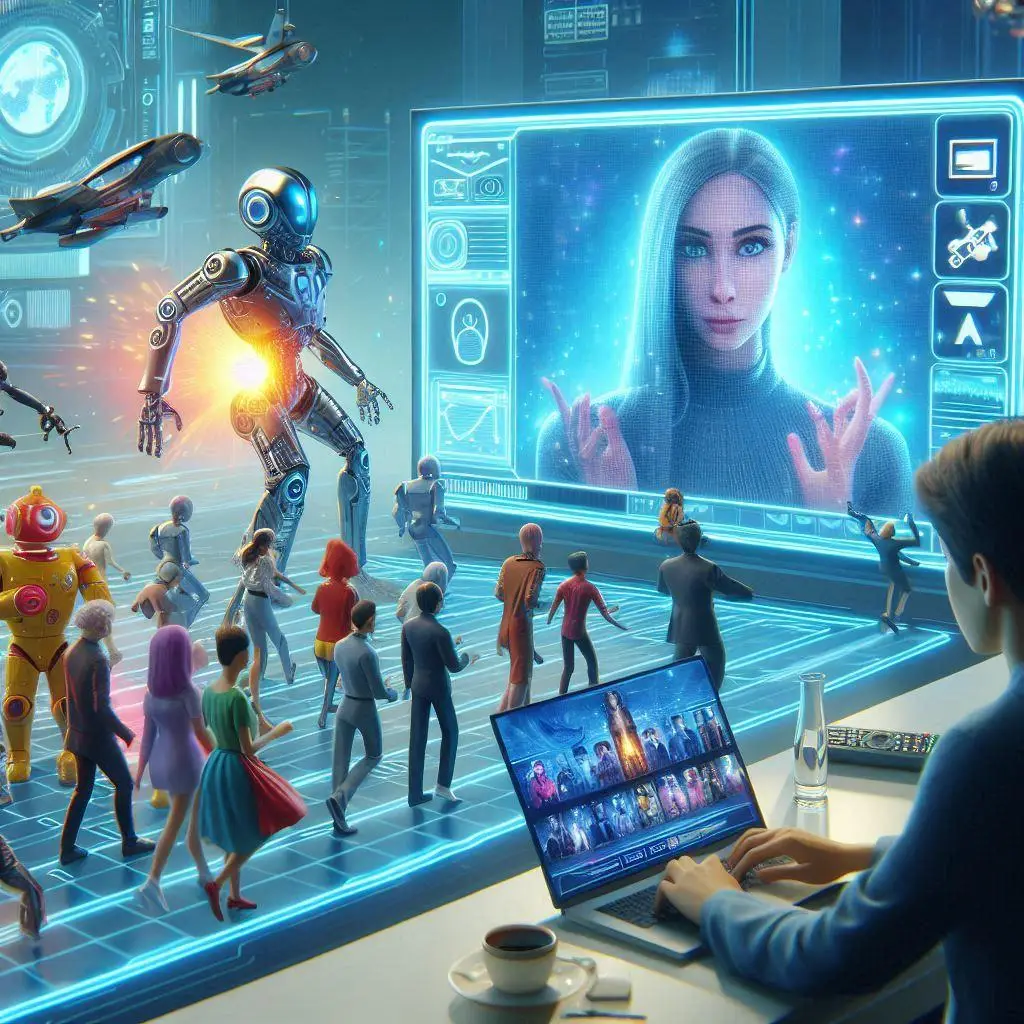 Showrunner: The Future of AI-Powered TV Shows by The Simulation