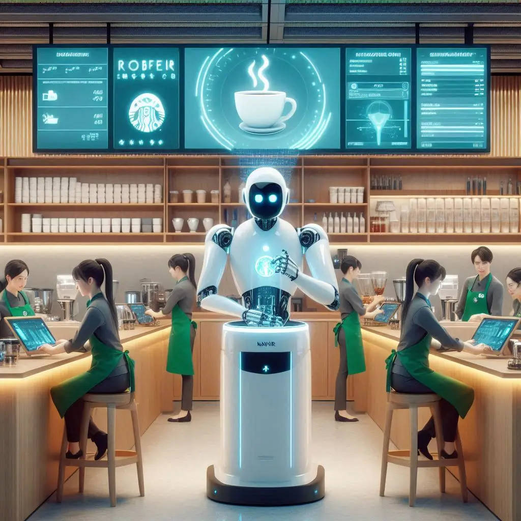 Naver Unveils Futuristic Autonomous Starbucks with 100 Robots