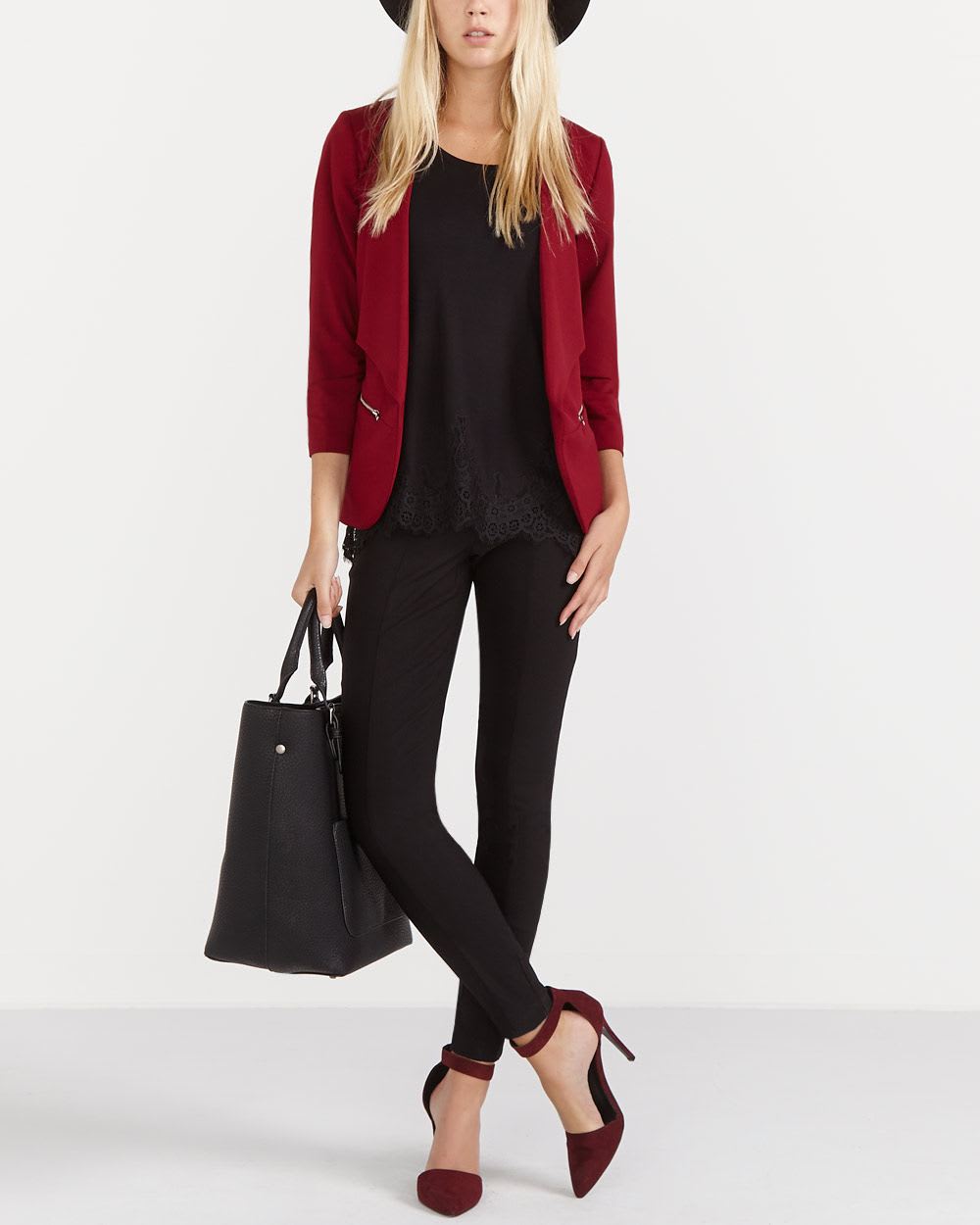 3/4 Sleeve Knit Blazer | Women | Reitmans