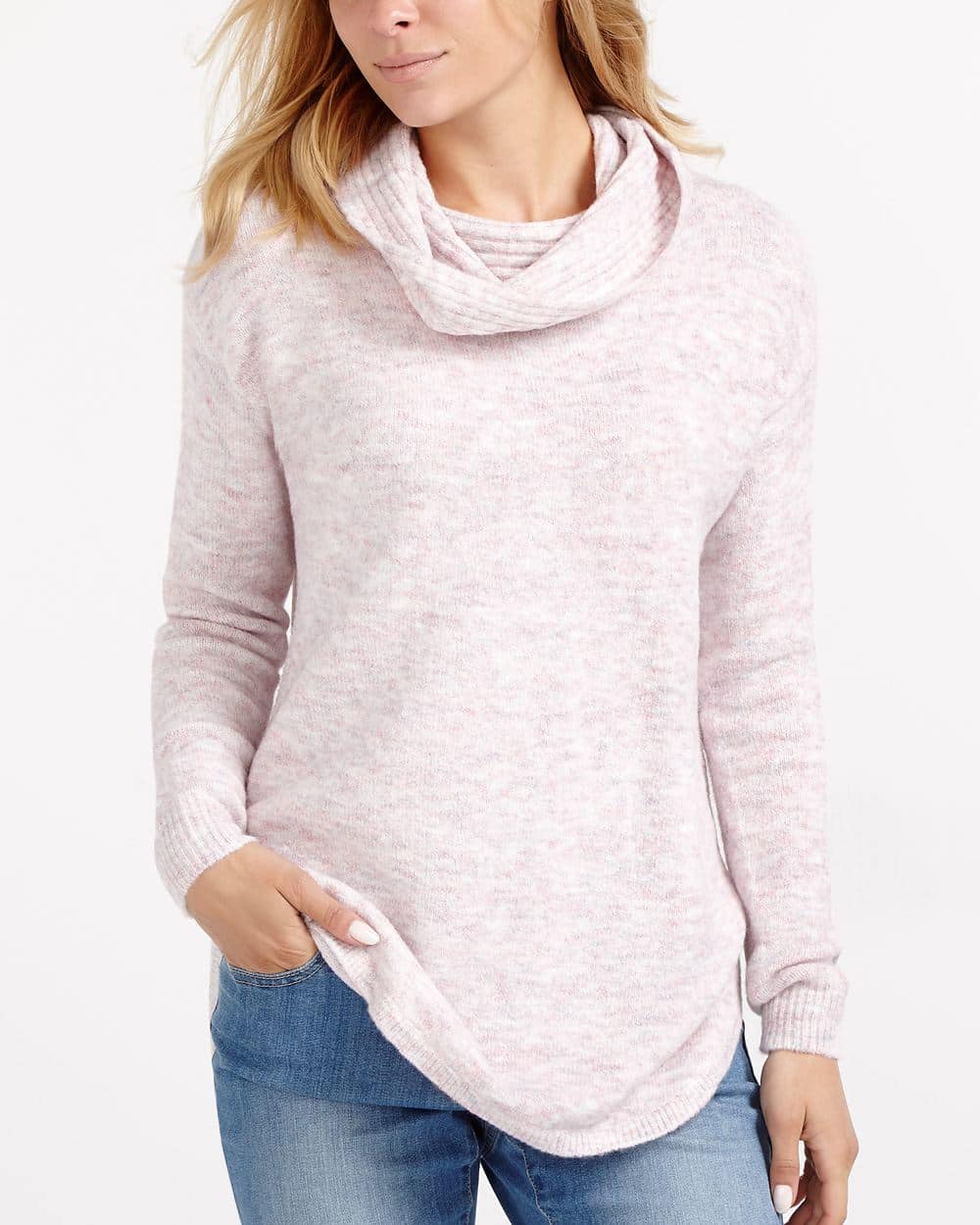 Rounded Hem Cowl Neck Sweater | Women | Reitmans