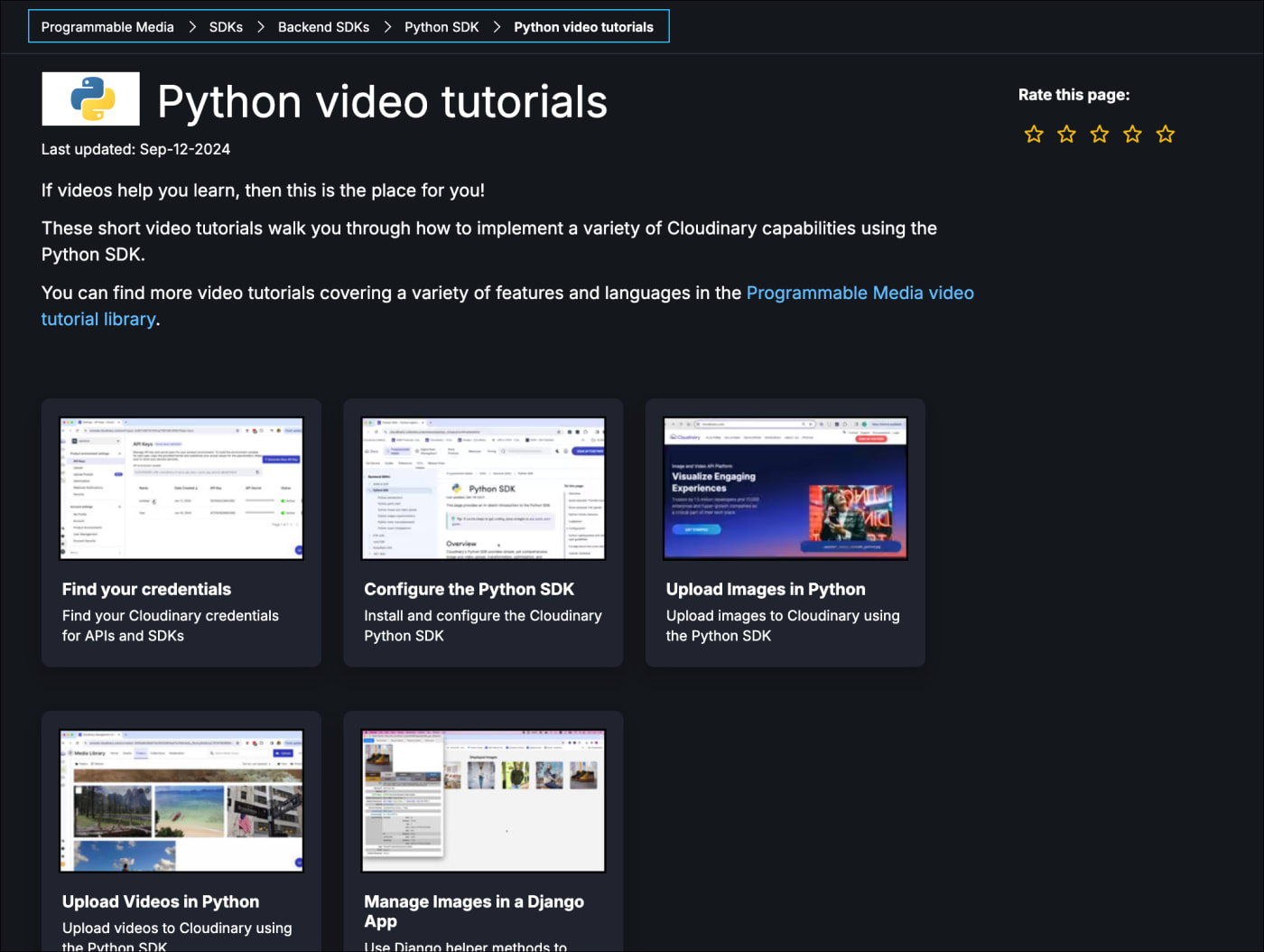 Docs Code Explorer Mini-App