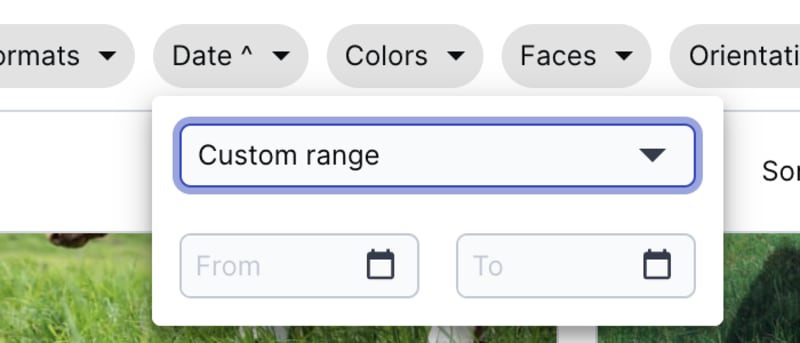 Custom range in structured metadata date fields Custom range in structured metadata date fields