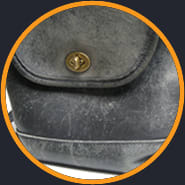 Revive faded leather, bringing back your luxury purse's original richness and depth of color and value. Revive faded leather, bringing back your luxury purse's original richness and depth of color and value.