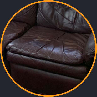 Leather Couch Cushions Flat No Padding Stuffing