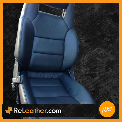 Leather Restoration Car Black — After