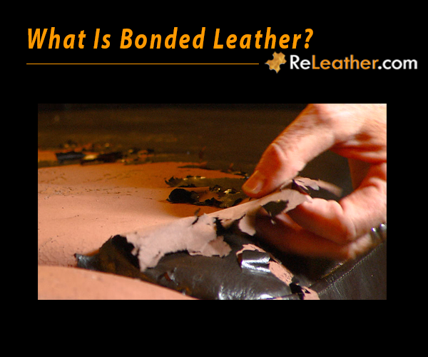 What is bonded leather?