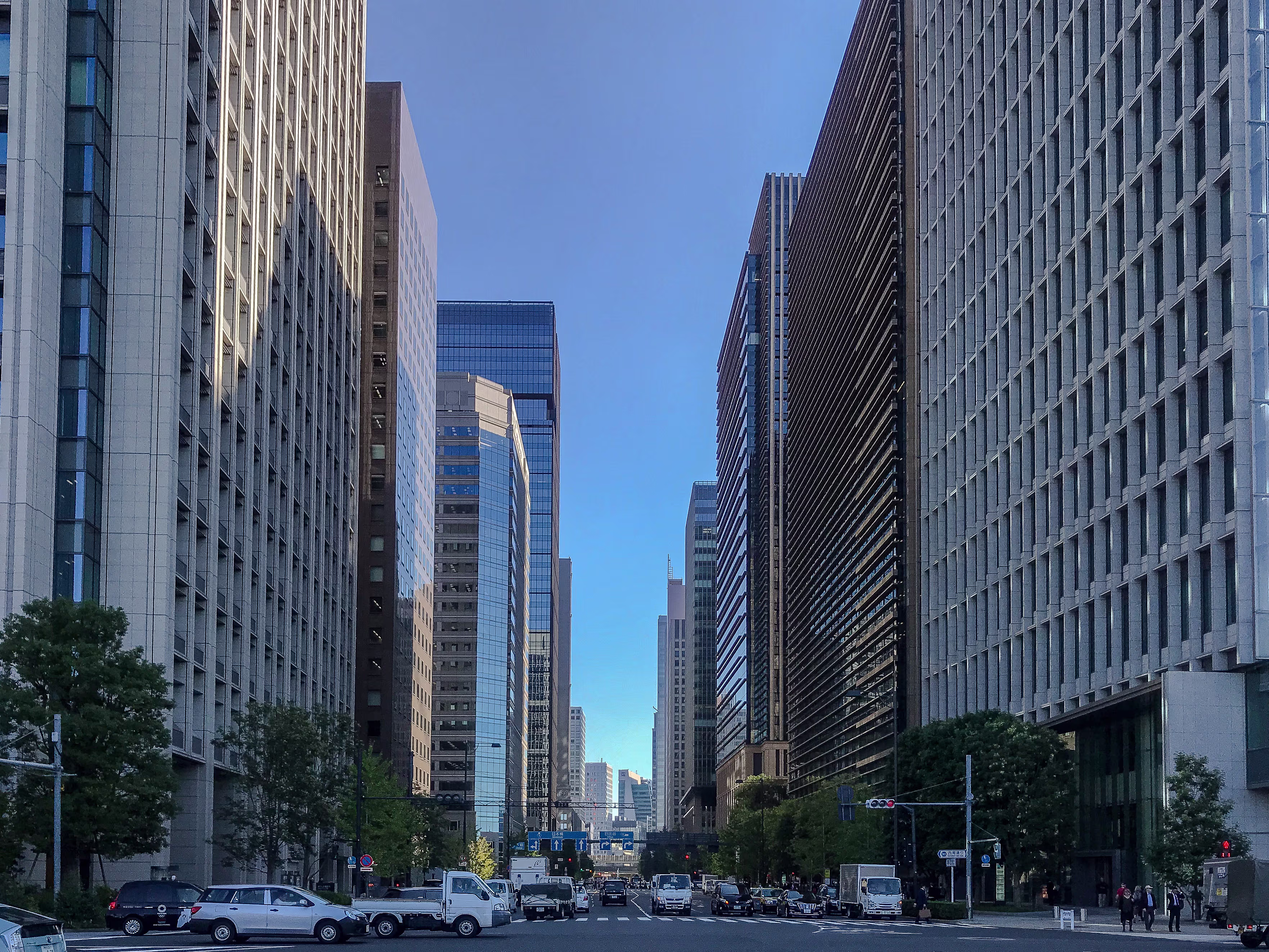 buildings in a Japanese metropolitan city