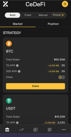 BounceBit CeDeFi Yield