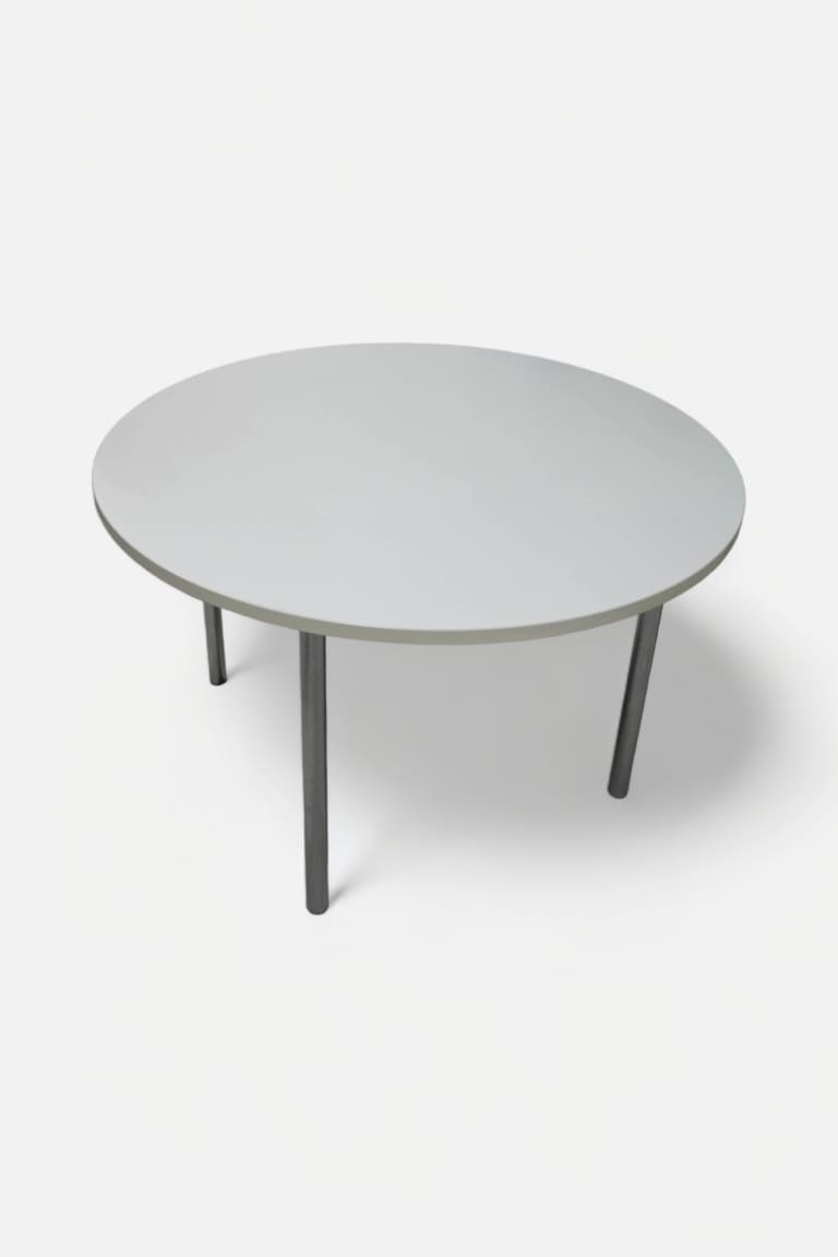 Kusch+Co 120cm Round table with alu legs product image 1