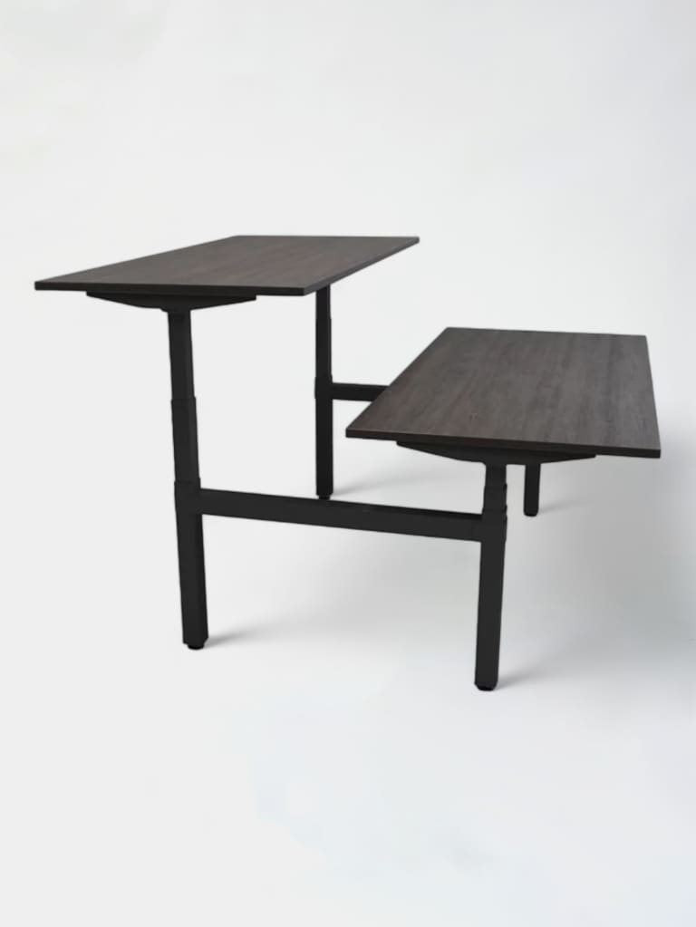 Ahrend 160x160cm Duo bureau assis debout électrique product image 1