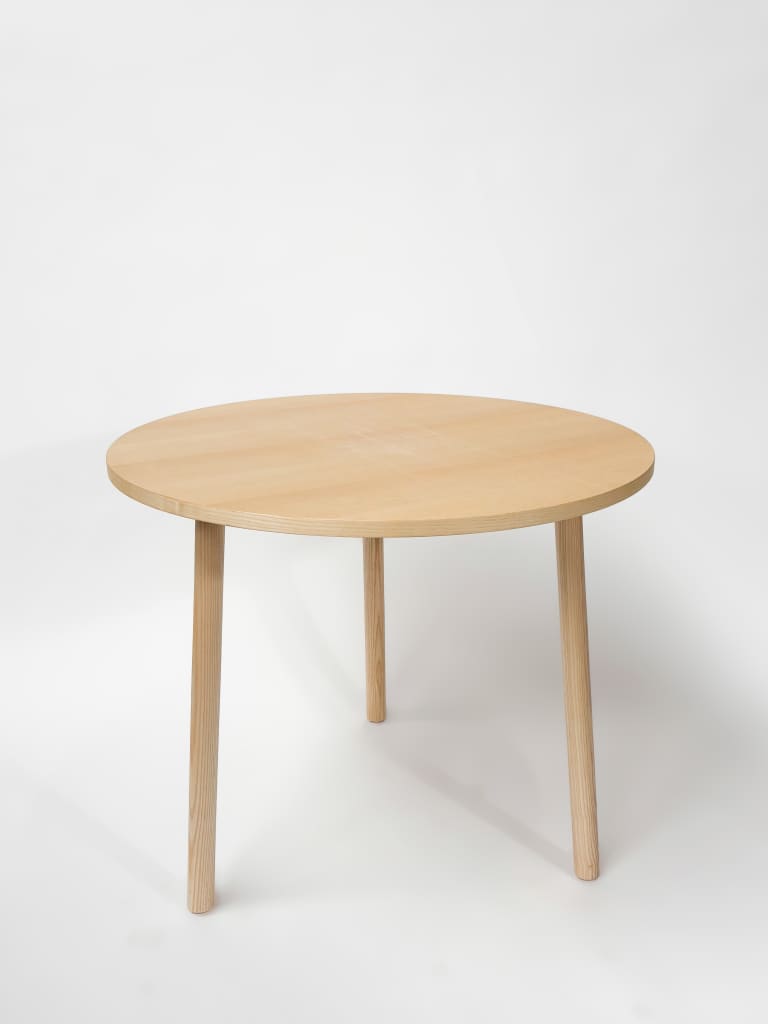 CRUSO Natuur Eiken Houten Tafel - 90cm product image 1