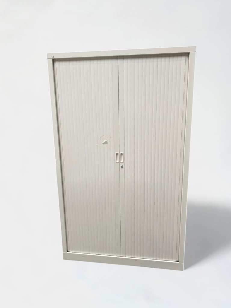 Armoire blanche de 195 cm avec clé product image 1
