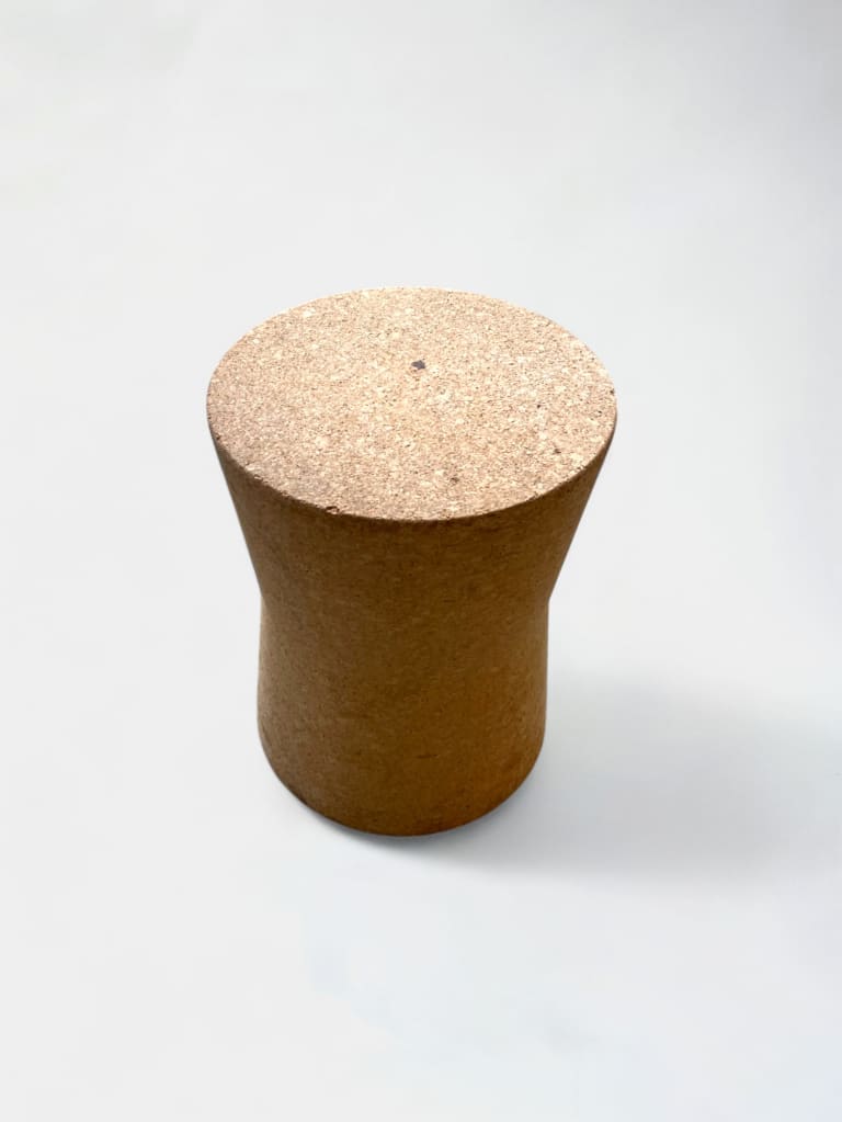 Low cork footstool product image 1