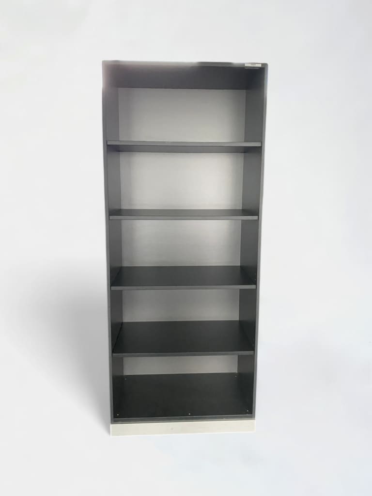 Bulo Charcoal Metal Bookshelf with Adjustable Shelves product image 1