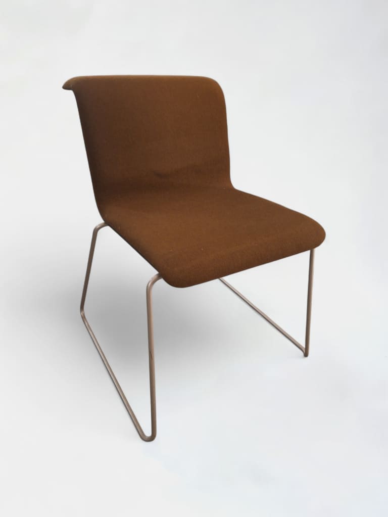 Alain Berteau- Bulo brown meeting chair product image 1
