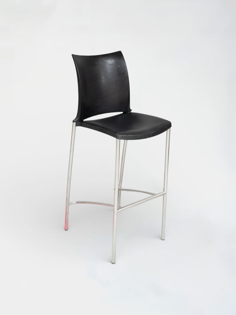 Kusch+Co Kinderstoel zwart en verchroomd frame en voetensteun product image 1