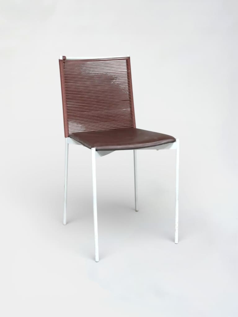 Chaise élastique empilable FLY-LINE rouge foncé product image 1