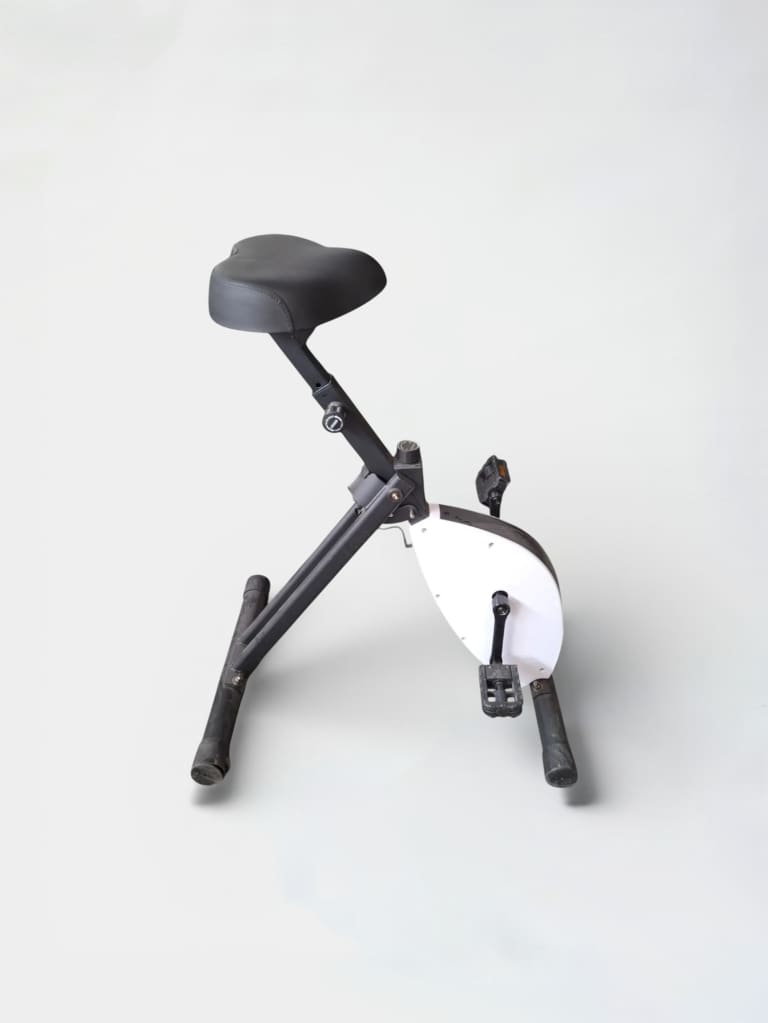 vélo de bureau gris product image 1
