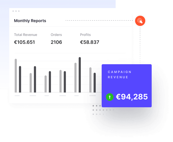 Profit reports photo