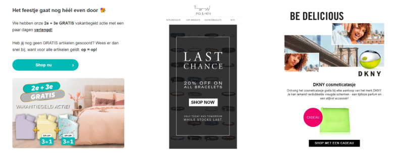 Black Friday E-mail Marketing Voorbeelden