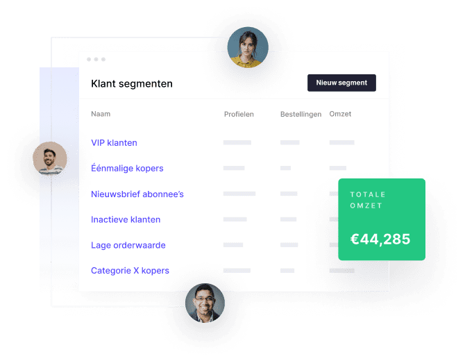 nieuwe feature: segmenten