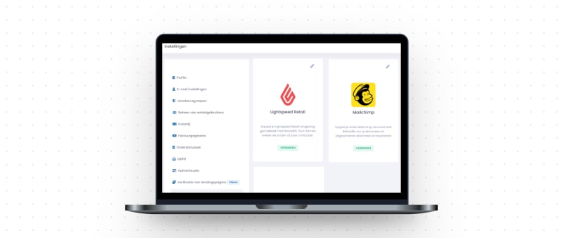 Nieuwe feature: Lightspeed retail Integratie image
