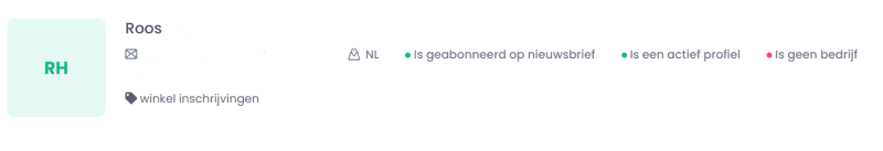 Mailchimp contacten geïmporteerd