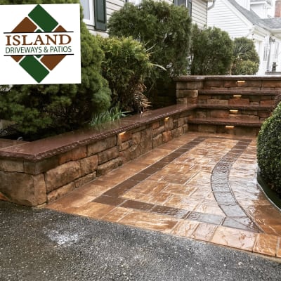 Island driveways and patios gallery image.