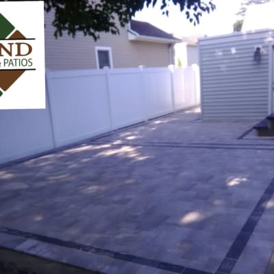 Island driveways and patios gallery image.
