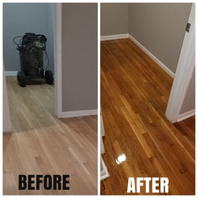PG Hardwood Floor Refinishing gallery image.