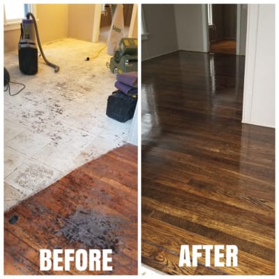 PG Hardwood Floor Refinishing gallery image.