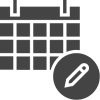 icon of calendar